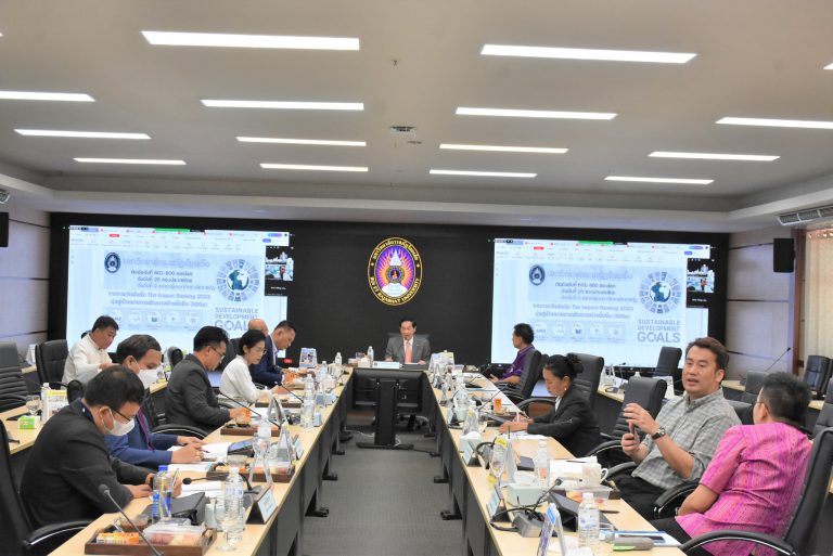 การประชุมคณะกรรมการส่งเสริมกิจการมหาวิทยาลัยราชภัฏร้อยเอ็ด สมัยสามัญ ครั้งที่ 2(23)2566