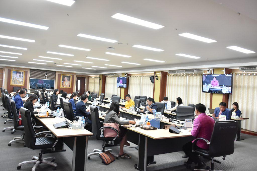 การประชุมคณะกรรมการบริหารมหาวิทยาลัยราชภัฏร้อยเอ็ด สมัยสามัญ ครั้งที่ 14(341)/2566