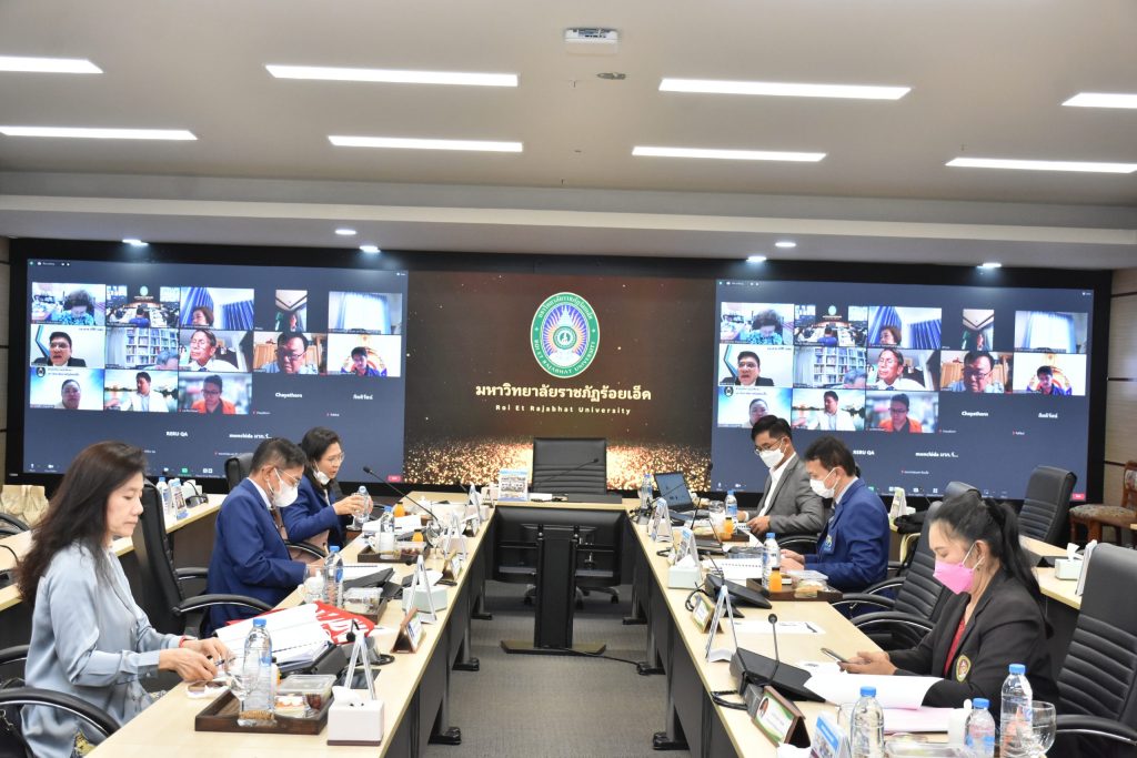 การประชุมสภามหาวิทยาลัยราชภัฏร้อยเอ็ด ครั้งที่ 9(192)2566