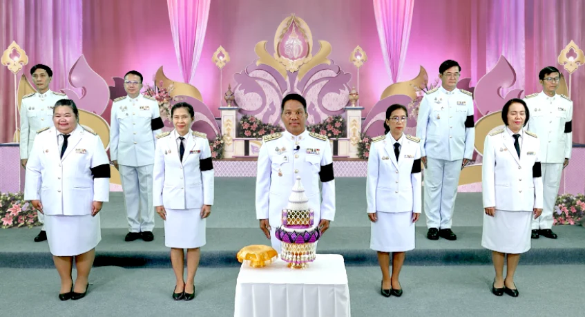 บันทึกเทปถวายพระพรชัยมงคล เนื่องในโอกาสวันเฉลิมพระชนมพรรษา